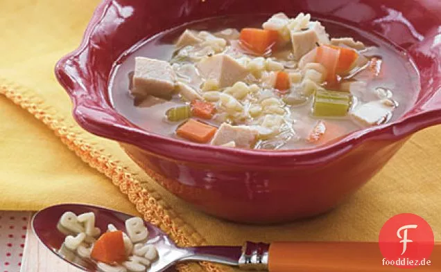 Alphabet Hühnersuppe