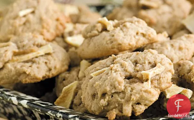 Braune Zucker-Apfel-Kekse