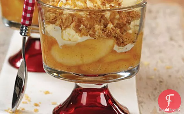 Zimt-Apfel-Parfaits