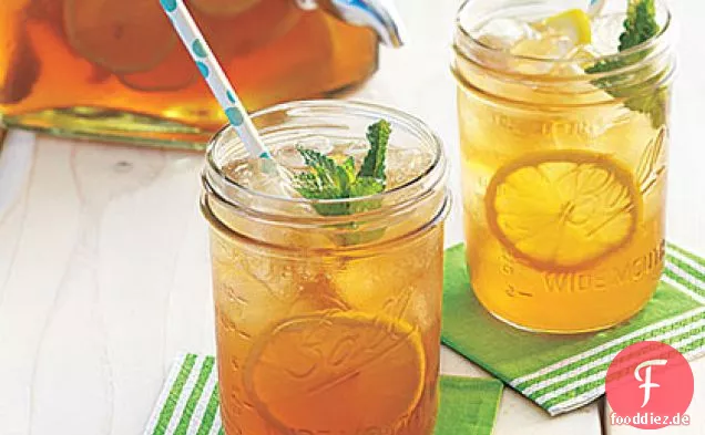 Süße Tee-Limonade