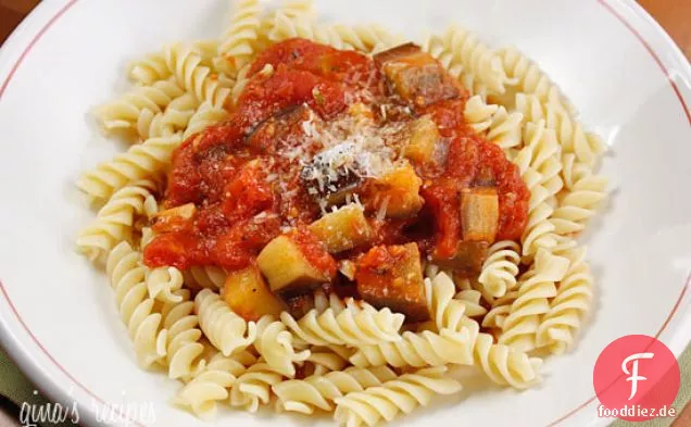Auberginen-Tomatensauce