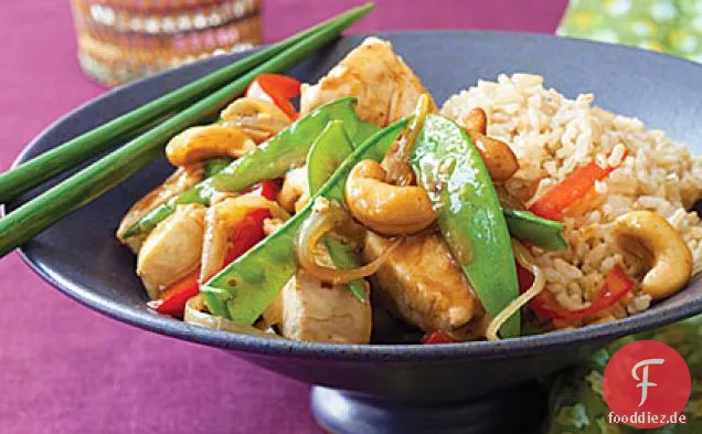 Honig-Cashew-Huhn
