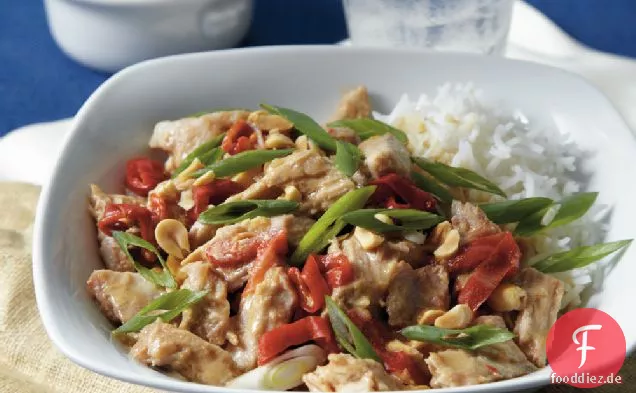 Thai-Stil Schweinefleisch Eintopf