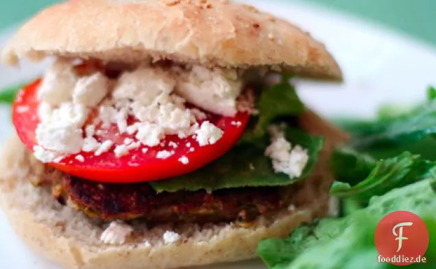 Auberginen-Veggie-Burger