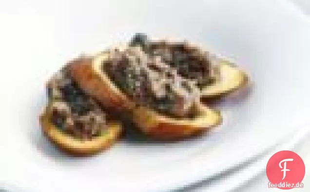 Bruschetta mit Auberginenkaviar