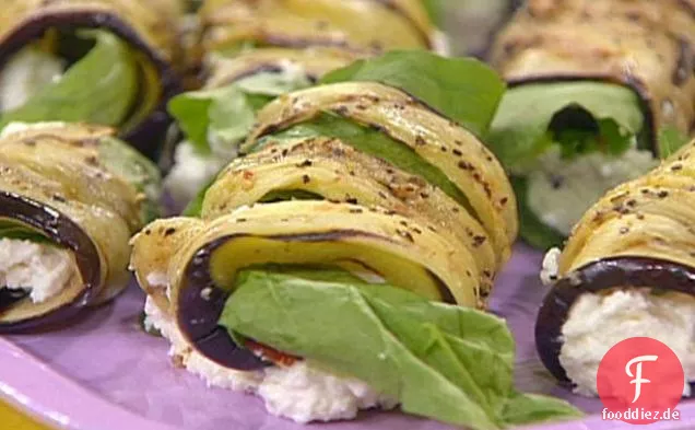 Auberginen Roll-Ups