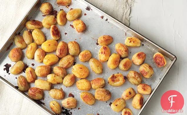 Gegabelte Ofen-Bratkartoffeln
