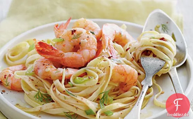 Garnelen Linguine Destin
