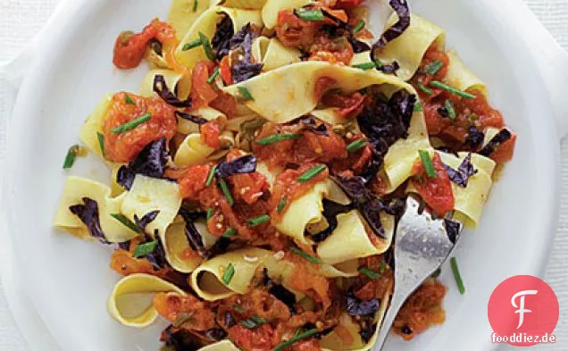 Garten-Topf-Pappardelle
