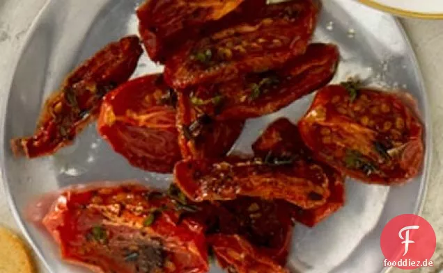 Ofen-Gebratener Thymian, Tomaten