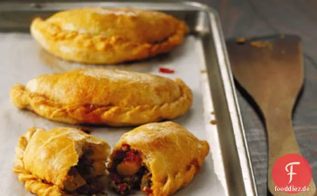 Kartoffel, Pfeffer und Chorizo Empañadas