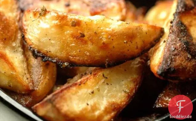 Griechische Kartoffeln (ofengeröstet und lecker!)