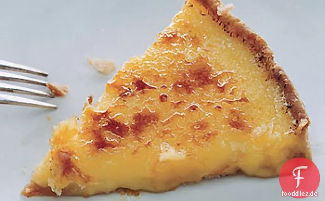 Zitronen-Brûlée-Torte