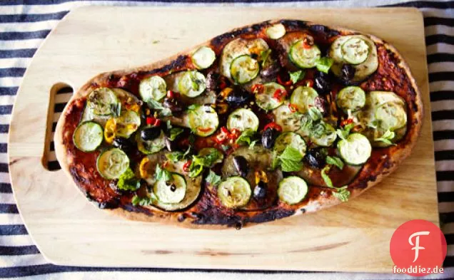 Marokkanische Pizza