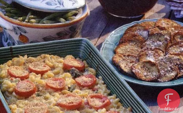 Aubergine Italienischen Stil