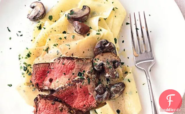 Peppered Beef Stroganoff