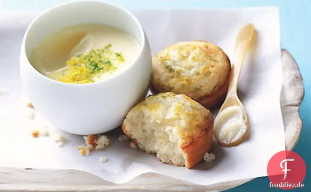 Limette und Zitrone Posset