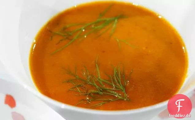 Verkohlte Auberginensuppe