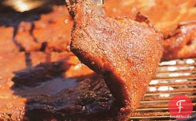 Gegrillte Spareribs