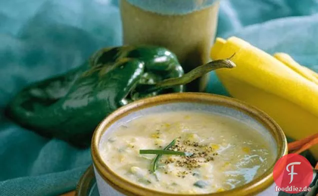 Mais und Poblano Chowder