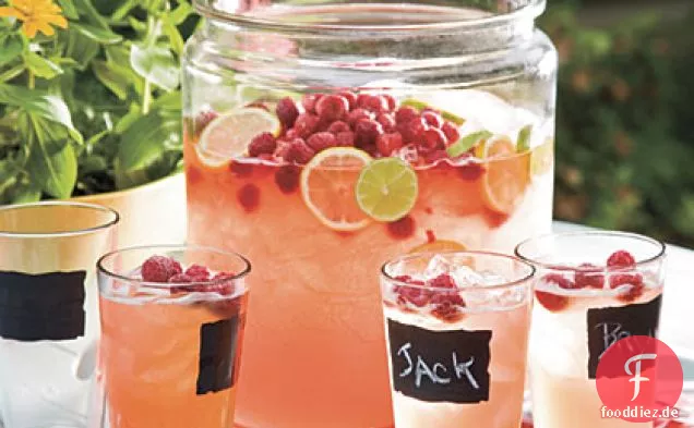 Himbeer-Bier-Cocktail
