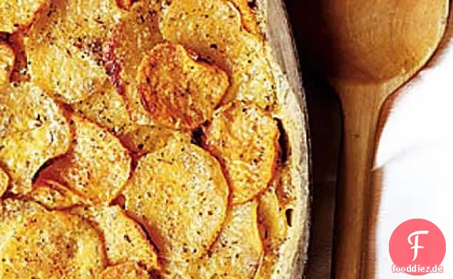 Zwei-Kartoffel-Gratin