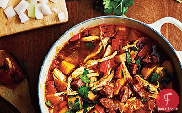 Hühnchen-Chorizo-Eintopf