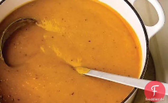 Geröstete Kürbissuppe