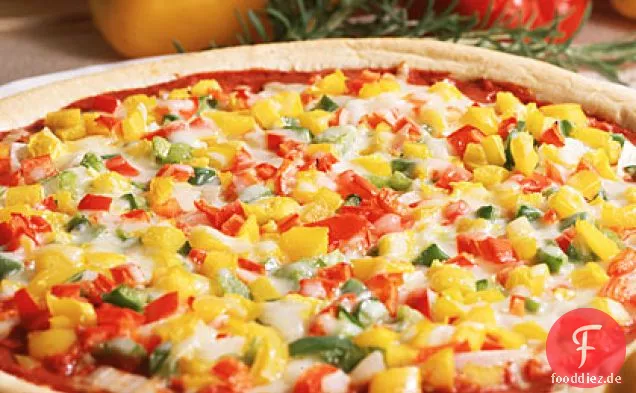 Drei-Pfeffer-Pizza