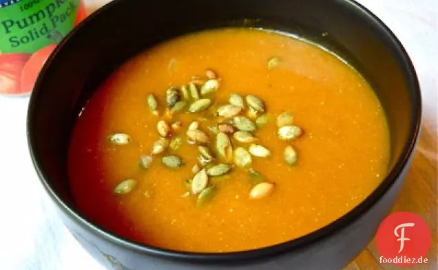 Einfache Kürbissuppe