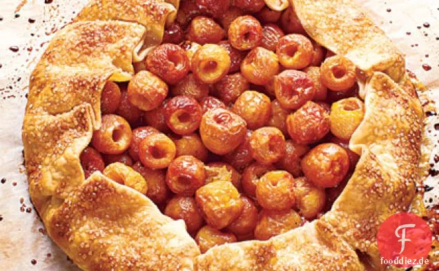 Frische Kirsche Galette