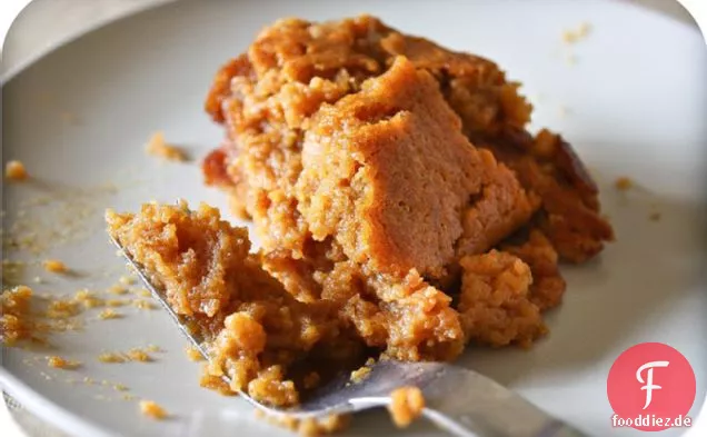 Gewürzter gebackener Kürbis