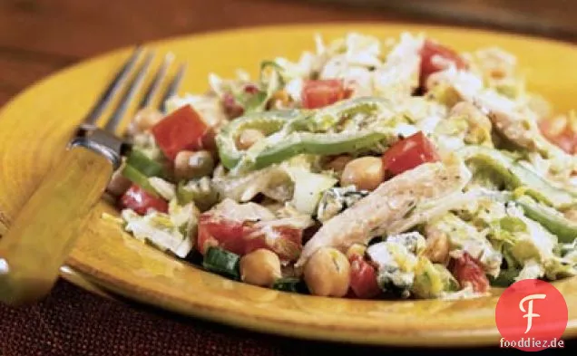 Die Türkei und Blauschimmelkäse-Salat