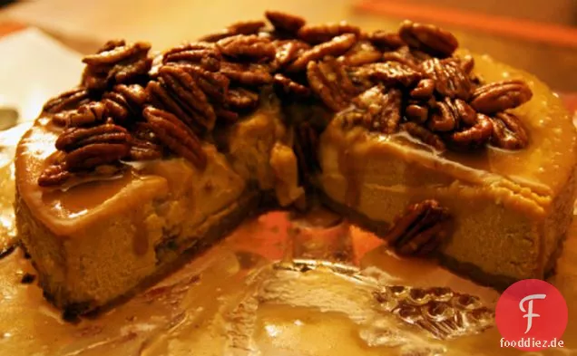 Gewürzter Kürbis-Käsekuchen
