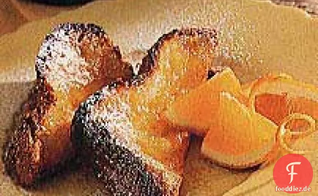 Gebackener französischer Toast mit Kardamom und Marmelade