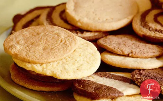 Zitronen-Maismehl Icebox Cookies