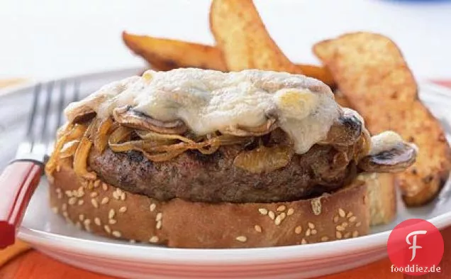 Erstickte Burger
