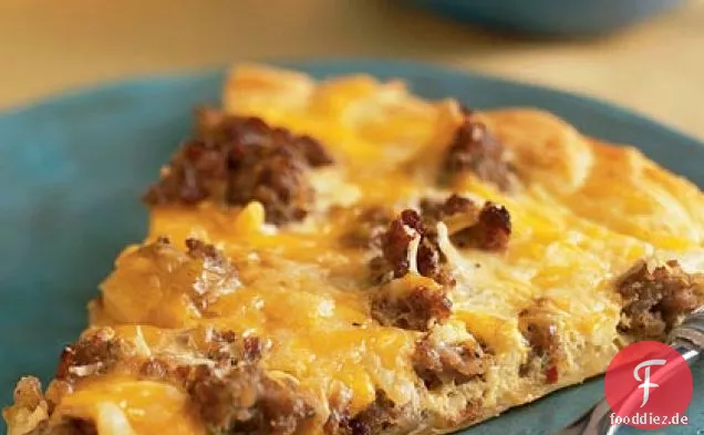 Frühstück Pizza