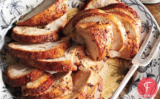 Würzige Ahorn Putenbrust mit Quick Pan Sauce