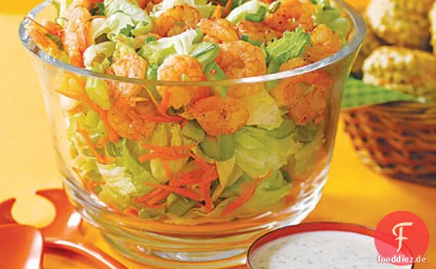 Blazing Buffalo-Garnelen-Salat