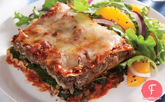 Grünkohl-Pilz-Lasagne