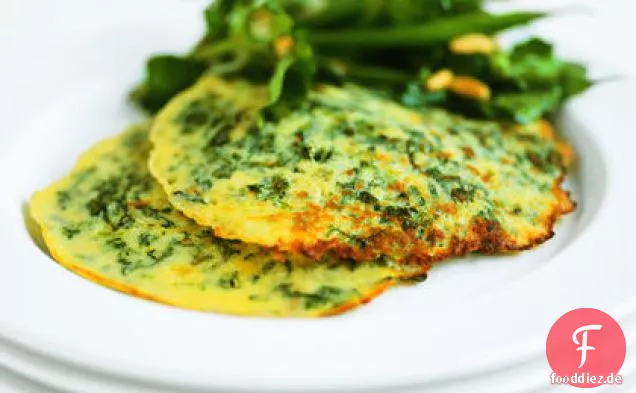 Brunnenkresse und Grüne Bohnen mit Limetten-Vinaigrette