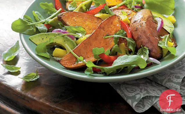 Gerösteter Süßkartoffelsalat