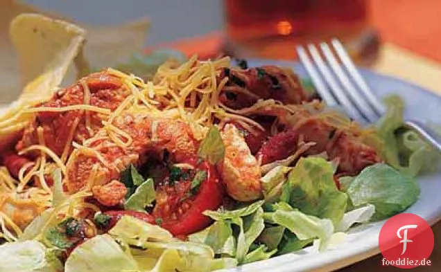 Huhn Taco-Salat
