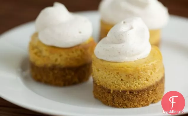 Mini-Kürbis-Käsekuchen