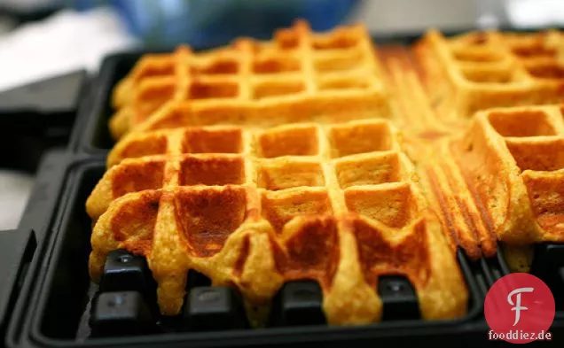 Kürbis Waffeln