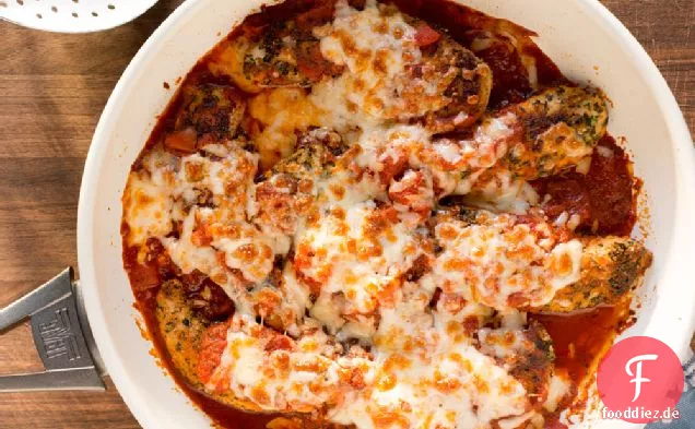 Herbed Huhn Parmesan