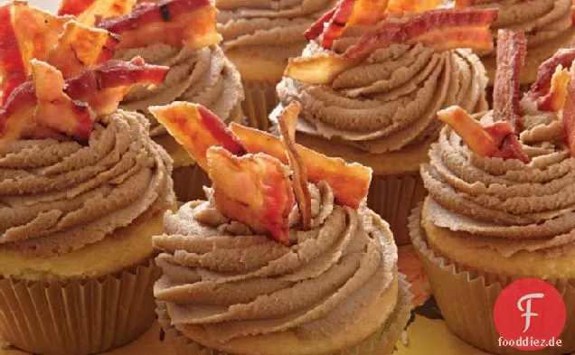 Ahorn Speck Cupcakes
