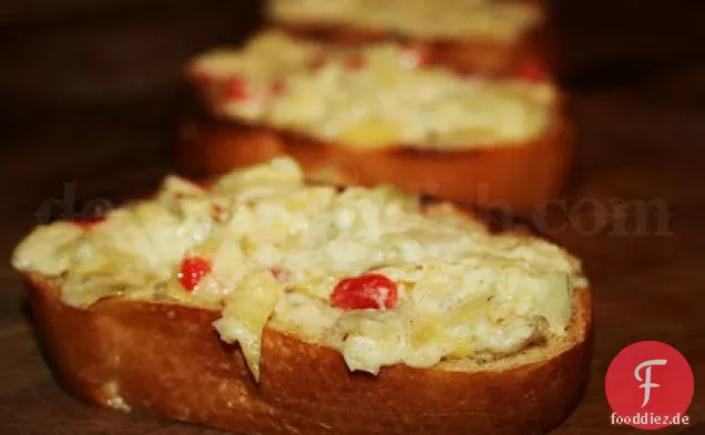 Warmer Feta-Artischocken-Dip