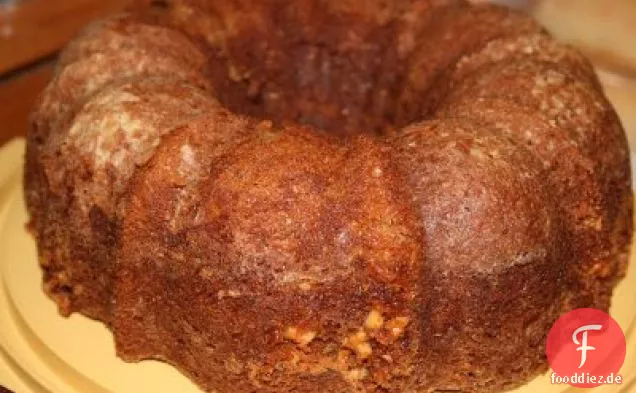 Banane Ahorn Bundt Kuchen